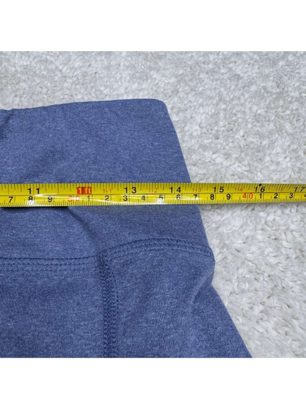 San Francisco City Lights Women's Legging High Rise Blue Activewear Pockets Sz M - Picture 5 of 8